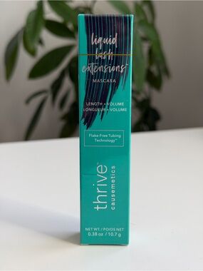 Thrive Causemetics Liquid Lash Extensions Mascara Brynn Rich Black Sealed